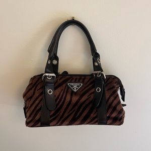 Zebra Print Handbag